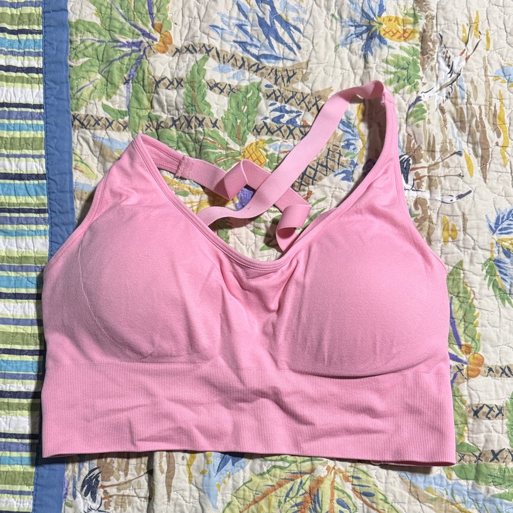 NVGTN Baby Pink Enchant Seamless Bra